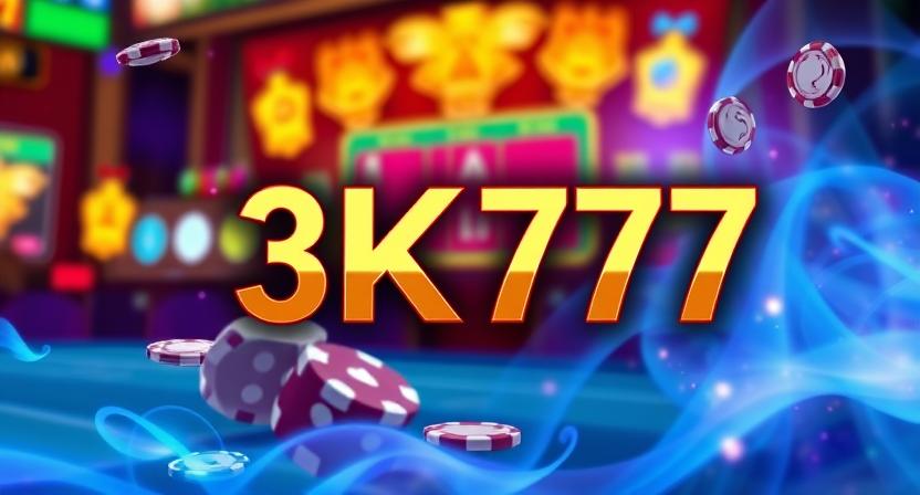 Variety of slot machines available on 3K777